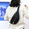 Sacs de plein air sac de taille femmes sac banane hommes fermeture éclair poitrine femme banane pochette d'argent voyage sac à bandoulière ventre poche hanche Bum