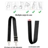 Bag Parts Accessories IKE MARTI Long Shoulder Strap Cotton Fashion Wide Replacement for Bags Nylon Woman Messenger Straps 230725