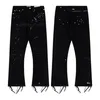 Gall Depts Ery High Quality Distressed Pants Ripped Biker Motorcycle Denim for Women Luxury Jean Womens Patchwork Size M-xxl