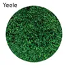 Achtergrondmateriaal Yeele Gras Cirkel Achtergrond Safari Verjaardag Polyester Ronde Foto Achtergrond Groen Gras Bruiloft Baby Shower Feestdecoratie X0725