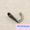 Top Quatily Single Prong Hook Hanger Antiek Brons 3.4cm x 1.4cm voor Kleding Jas Robe Portemonnee Hoed Groothandel