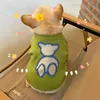 犬のかわいいニットセーターファッション高品質の柔らかいシュナウザーフレンチブルドッグコーギーテディキャッツ秋の冬のセーター