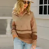 Felpe con cappuccio da donna Maglione pullover a mezza zip da donna Maglioni caldi traspiranti e comodi