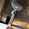 Köksredskap Tunga utomhusgrillskrapare som kastar aluminium Commercial Griddle Scraper med 5 blad och liten snedkant 230726