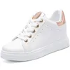 Ny Rise High Spring 2024 Little White Women's Korean Thick Sole Casual Student Shoes mångsidiga H002 14649