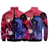 Sweats à capuche pour hommes Anime Blue Lock Hommes Vestes 3D Imprimé ISAGI Cosplay Costume Uniforme Baseball Femmes Harajuku Streetwear Manteaux