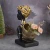 Decorative Objects Exotic Bust Art Figurines For Interior Home Living Room Bedroom Decor Object Items 230726