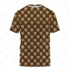 メンズTシャツサマークラシックTシャツ3Dナショナルスタイルパターンプリントトップルーズ快適な丸い首の服