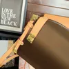 Designerska torba na bitię boczny torebka torebka jedno ramię w oryginalnych torbach skórzanych rozmiar 23 cm z pudełkiem