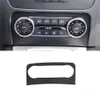 Console en fibre de carbone Console de climatisation Sortie de la climatisation CD Crame de décoration Sticker Trim pour Mercedes Benz GLK x204 2013-151596