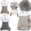 Abbigliamento per cani Scozzese dolce Vestiti per animali Camicia per cuccioli Pigiama Tuta Pigiama per piccola media Bichon Pomerania Tuta Tutina