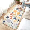 Carpets Super Dense Fluffy Home Rug Bedroom Bedside Carpet Soft and Comfortable Long Floor Mat Non-slip Bathroom Door Mat R230726