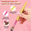 Nail Brushes 7PCS Acrylic Art Set for Powder System Color Application Extension Carving Size 6 8 10 12 14 16 18 230726