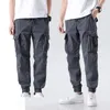 Mannen Broek 2023 Lente Cargo Kaki Militaire Personalit Heren Broek Casual Katoen Tactische Mannen Big Size Trend Bergbeklimmer Pantalon