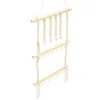 Pochettes à bijoux Bandeau Cintres Cheveux Arc Clip Clips De Fixation Rack Suspendu Support De Rangement Décoratif Mur En Bois Organisateur Épingle À Cheveux Enfant