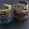 Pinces à cheveux mode baroque multicolore strass magnifique tempérament strass bandeau bal voyage cadeau accessoires 287