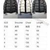 23 Tasarımcı Mens Puffer Ceket Üst Moda Erkekler Kadın Çiftler Parka Kışları Ceket sıcak ceket kalınlaşmış üst açık kabartı sıcak ceket erkek Monclairs Ceket S-2XL