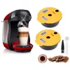Kaffeefilter, wiederverwendbare Kapselkapseln, kompatibel mit Bosch Happy Suny Vivy Espressokocher-Zubehör, 60 180 200 220 ml 230725