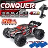 Electric/RC Car 4x4 Drive Remote Control Car 2.4G High Speed Drift RC Car 4WD Led Light Off-Road Vehicle Toys Accessories For Adult Kids Gift 230725