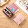 Wallets 2023 Fashion Simple Large Capacity Versatile Heart Color Clutch Zipper Buckle Coin Purse Female Bag Short Wallet For Women