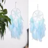 Decorative Figurines Large Boho Wall Hanging Decor Dreamcatchers Woven Handmade Traditional Circular Net For Bedroom Home Tapestry Lights