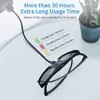 Óculos 3D DLP Link Óculos 3D Obturador ativo Óculos recarregáveis Óculos circulares para projetores DLP 3D 230726