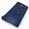 Herren Jeans Business Hose Straight Denim Guter gewaschener Stoff 30-40 Größe Alle Jahreszeiten Cool Im Angebot Fabrik OEM 210318 L230726