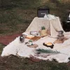 Battaniyeler Örgü Piknik Atma Battaniyesi Açık Mat Yumuşak Kanepe Tüm Dahil Kanepe Slipcover Toz geçirmez masa örtüsü 230725