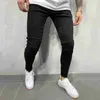 Mäns klassiska cowboys Young Man Jogging Pencil Slim Men byxor Casual Pocket Pants Streetwear Mens Denim Jeans 210318 L230726