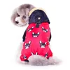 Roupas para cães Trajes de Bulldog Francês Para Cachorro Inverno Quente Neve Jaqueta Casaco Para Filhotes Pequenos Animais Pugs Animais De Estimação Roupas Bens 230725