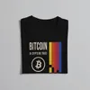 Męskie koszule Tshirt Crypto Man Tshirt in We Trust Indywidualność Poliesterowa koszula harajuku streetwear Hipster