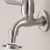 Bathroom Sink Faucets 304 Stainless Steel Material Washing Machine Faucet Wall Mounted Garden Water Bibcocks Tap