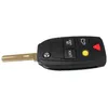 5 Tasten Flip Folding Ersatz Keyless Tasten Pad Remote Key Shell Case Schlüsselanhänger für Auto Volvo V50 V70 XC70 XC90 S60272w