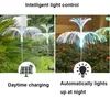 Solar Outdoor Fiber Optic Jellyfish Lights Waterproof Solar Garden Lights 7Colors Change Fair Stake Garden Decor for Yard Patio Pathway Christmas Decorations