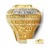 Cluster Rings Fanscollection La Championship Lakers 1972 1980 1982 1985 1987 1988 2000 2001 2002 2009 2010 Sport Souvenir Fan Promotio Dhjx4