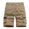 Shorts pour hommes grande taille M-8XL mode vêtements hommes été décontracté coton pantalons courts taille élastique