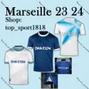 M 2023 2024 FOOTBALL JERSEY FEET TRISANS GENDOUZ ALEXIS PAYETTE KLAUS FOOTBALL SHIRT hommes VERETOUT AT OM OLYMPIAD VETINHA PLAYERS AA