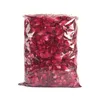 Fiori secchi 200g Natural Real Red Rose Petals Organic Fragrant Bath Spa Shower Tool Whitening Beauty San Valentino Decor 230725