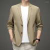 Ternos masculinos jaqueta masculina primavera outono blazers casuais bonitos casacos masculinos finos moda jaquetas finas para roupas chaquetas hombre maré