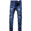 Jeans rock renässans jeans USA street stil pojkar hål broderade jeans designer män kvinnor mode260k