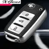 Housse de clé de voiture en TPU pour Volkswagen VW Golf Bora Jetta Polo Golf Passat B8 pour Skoda Octavia A5 A7 Fabia Seat Ibiza Leon291f