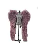 Sexy pography props high quality Ostrich feather pink white black Angel wings Window display Wedding Party bar Decor2863