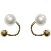 Stud Earrings GD Fashion Small And Exquisite Pearl With Unique Design High End Style For Women's Elegance Jewelry Party Wedding