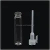 Packing Bottles Mini Glass Bottle 1Ml Vial Small Essential Oil Per Diy Liquid Sample For Travel Makeup Party Friend Drop Delivery Offi Otbzl