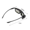 3D Glasses 3D Glasses Clear Picture High Transmittance Universal Active Shutter Movie Glasses for DLP LINK 3D Projectors 230726