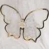 Другое мероприятие вечеринка поставляется на заказ Sweet 16 Guestbook Alternative Butterfly Свадебная книга Альтернативная бабочка Quinceanera Гостевая книга Butterfly 230725