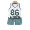 Clothing Sets Kids clothing children's vest set summer cotton boys girls sleeveless shorts clothes cotton baby set 230725