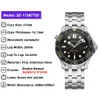 Other Watches PHYLIDA Black Dial PT5000 MIYOTA Automatic Watch DIVER 200M 007 NTTD Style Sapphire Crystal Solid Bracelet Waterproof 20Bar 230725