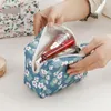 Sacs à cosmétiques sac de rangement mignon Mini Portable bagages à main filles toilette voyage beauté organisateur fleur sac à main maquillage