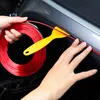 5M placage PVC autocollant voiture intérieur bande de sortie tableau de bord porte bord moulure garniture universelle Auto interne décorer accessoires253S